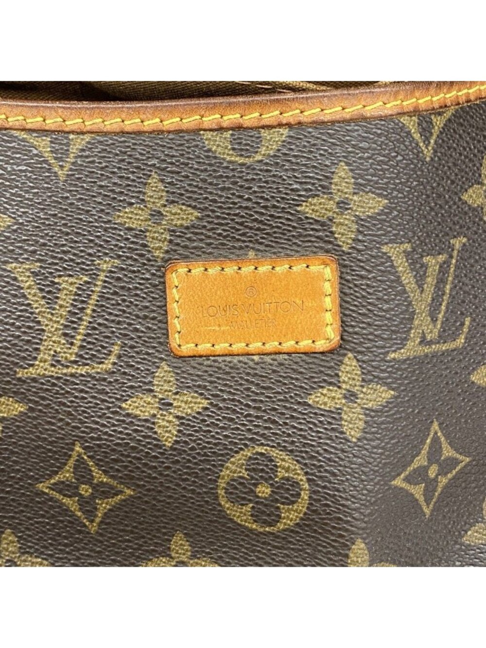 Louis Vuitton Shoulder Bag Monogram Saumur 35 Brown - Picture 5 of 10